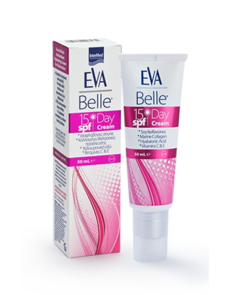 Eva Belle Day Cream Ενυδατική κρέμα ημέρας για ανάπλαση SPF15 50ml