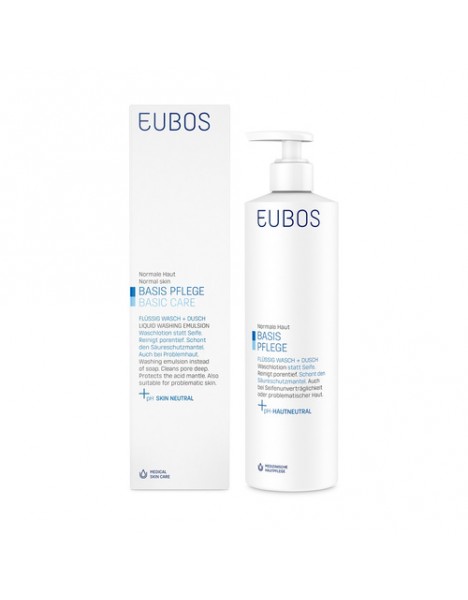Eubos Blue Liquid Washing Emulsion 400ml