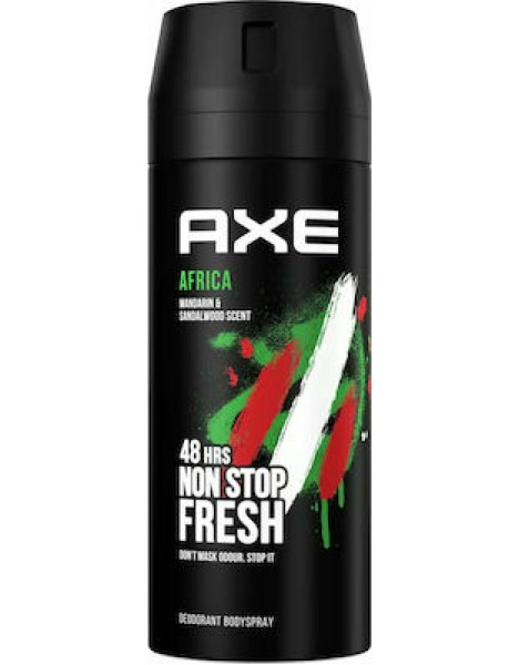 Axe Africa Non Stop Fresh Αποσμητικό 48h σε Spray 150ml